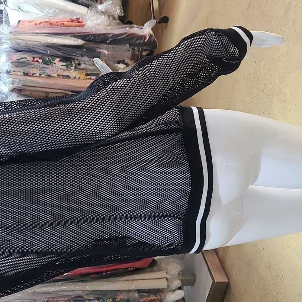 Netted Jersey Jacket - Picture 4 of 7